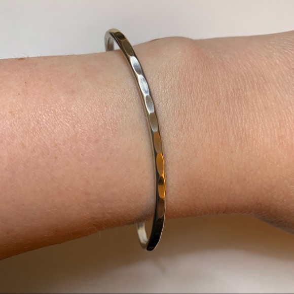 Small Sterling Cuff Bracelet - Picture 2 of 7